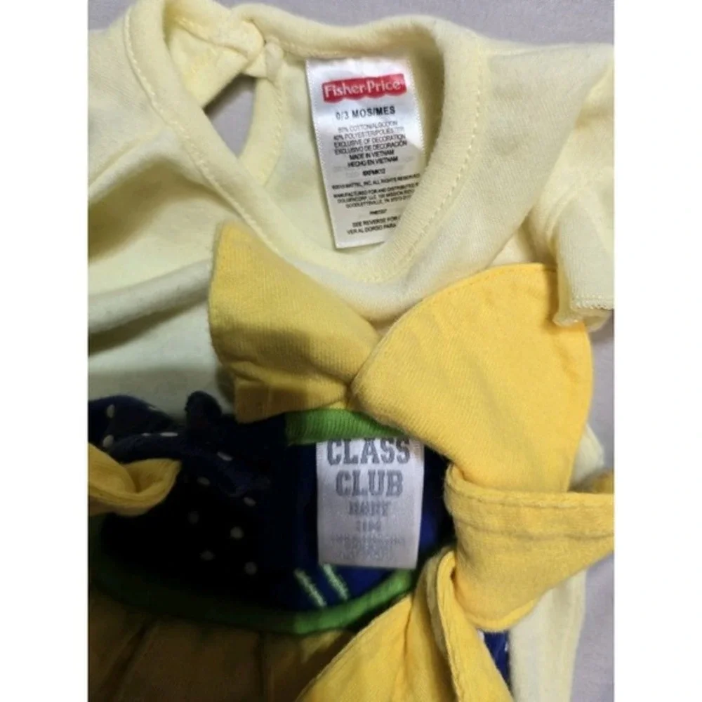 Hanna Andersson Baby Girls Romper ‎ 50 0-3 Mn Cherries Sun Flower Mixed Lot Of 4